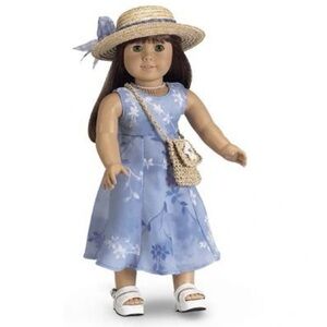 American Girl Dress and hat